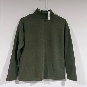Madewell Women’s XS Forest Green Button Sweater with Pockets